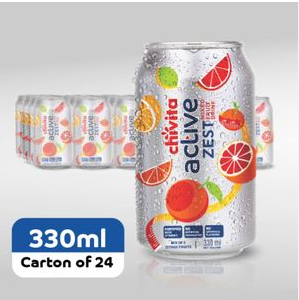 Active Zest – Mixed Fruit Drink 330ml- CAN x 24